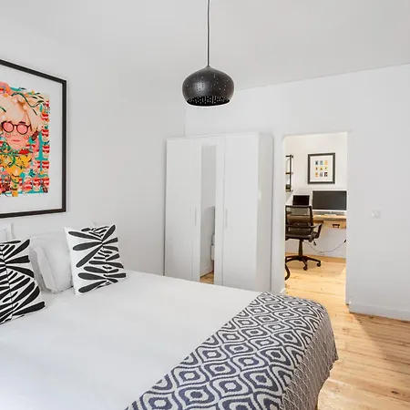 Joivy Bohemian Flat With Study Near The Centre Apartman Lisboa